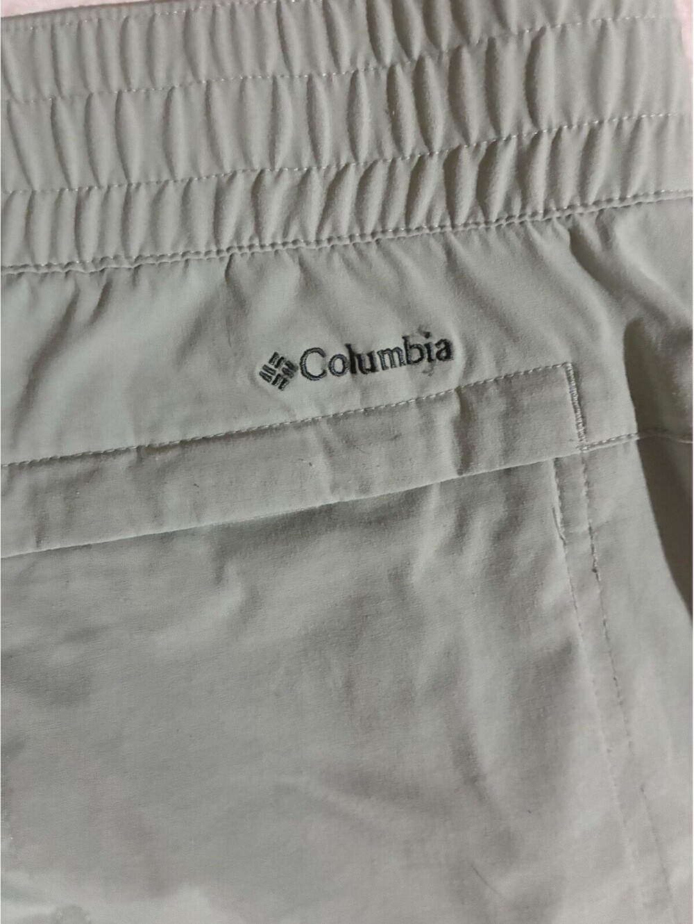 Columbia Women’s Size 10 Regular Sage Green Stretch Hiking Outdoor Cargo Pants - Picture 7 of 7